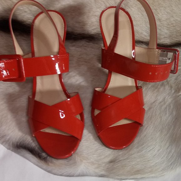 J CREW SYDNEY patent sandals size 5 - Picture 10 of 10